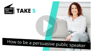 How to be a persuasive public speaker